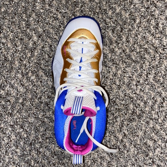 Gold blue and fuchsia Nike authentic - Picture 1 of 12